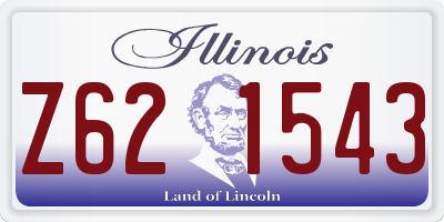 IL license plate Z621543