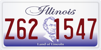 IL license plate Z621547