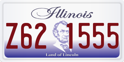 IL license plate Z621555