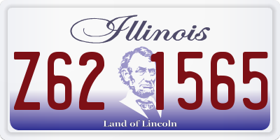 IL license plate Z621565
