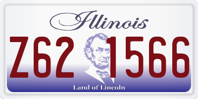 IL license plate Z621566