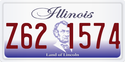 IL license plate Z621574