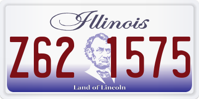 IL license plate Z621575