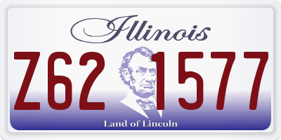 IL license plate Z621577