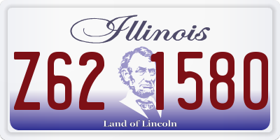 IL license plate Z621580