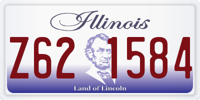 IL license plate Z621584