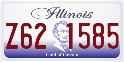 IL license plate Z621585