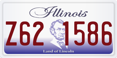 IL license plate Z621586