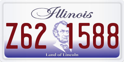 IL license plate Z621588
