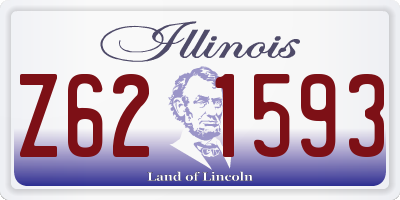 IL license plate Z621593