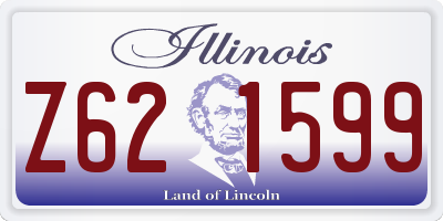 IL license plate Z621599