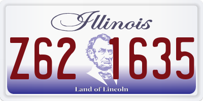 IL license plate Z621635
