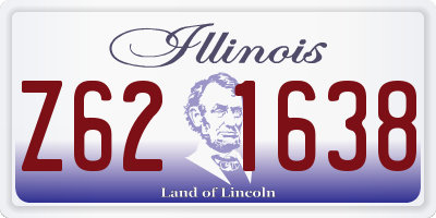 IL license plate Z621638