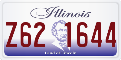 IL license plate Z621644