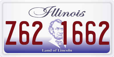 IL license plate Z621662