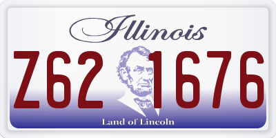 IL license plate Z621676