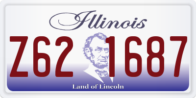 IL license plate Z621687