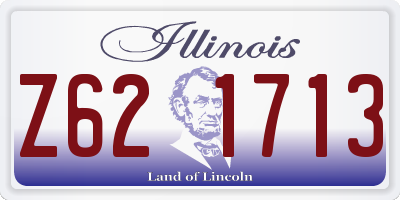 IL license plate Z621713