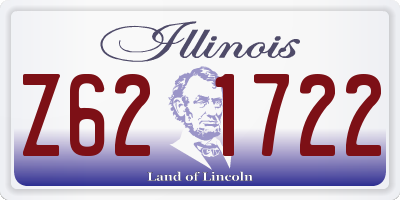 IL license plate Z621722