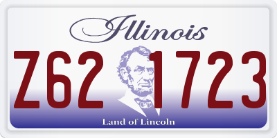 IL license plate Z621723