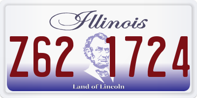 IL license plate Z621724