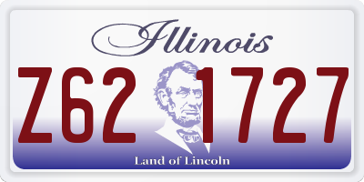 IL license plate Z621727