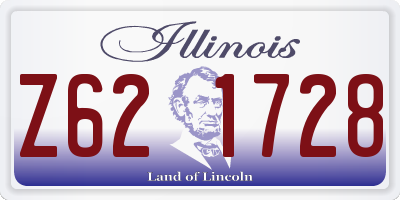 IL license plate Z621728