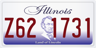 IL license plate Z621731