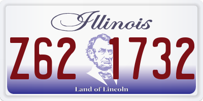 IL license plate Z621732