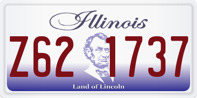 IL license plate Z621737