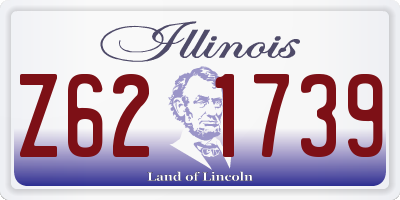 IL license plate Z621739