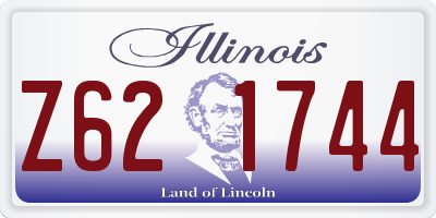 IL license plate Z621744