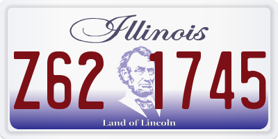 IL license plate Z621745