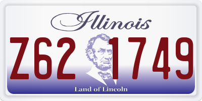 IL license plate Z621749