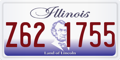IL license plate Z621755