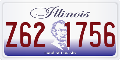 IL license plate Z621756