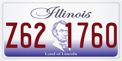 IL license plate Z621760