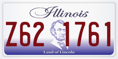 IL license plate Z621761