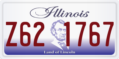 IL license plate Z621767
