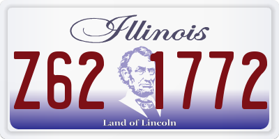 IL license plate Z621772