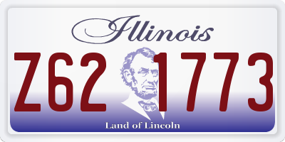 IL license plate Z621773