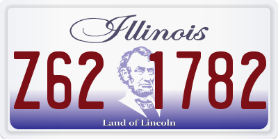 IL license plate Z621782