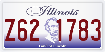IL license plate Z621783