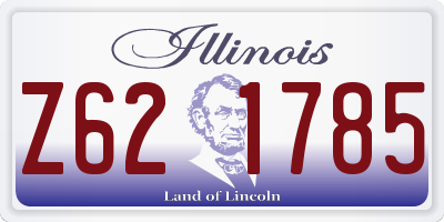 IL license plate Z621785