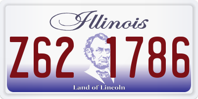 IL license plate Z621786