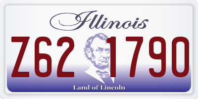 IL license plate Z621790