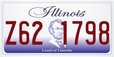 IL license plate Z621798