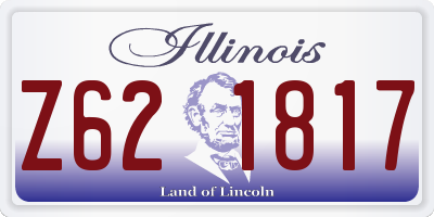 IL license plate Z621817