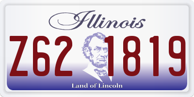 IL license plate Z621819