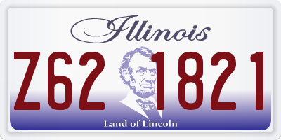 IL license plate Z621821